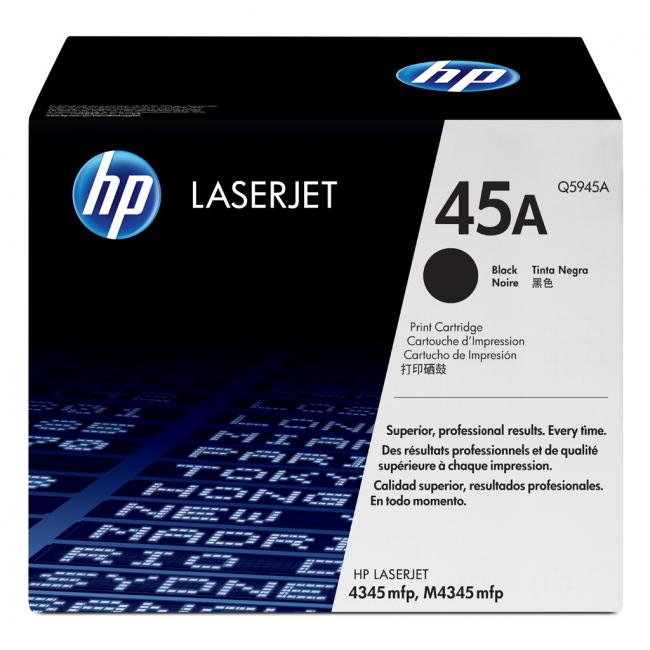 Toner HP Q5945A HP 45A black (18.000 str.) pre LaserJet 4345