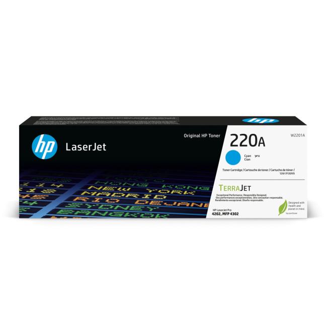 Originálny azúrový toner HP 220A LaserJet (1 800 str.)