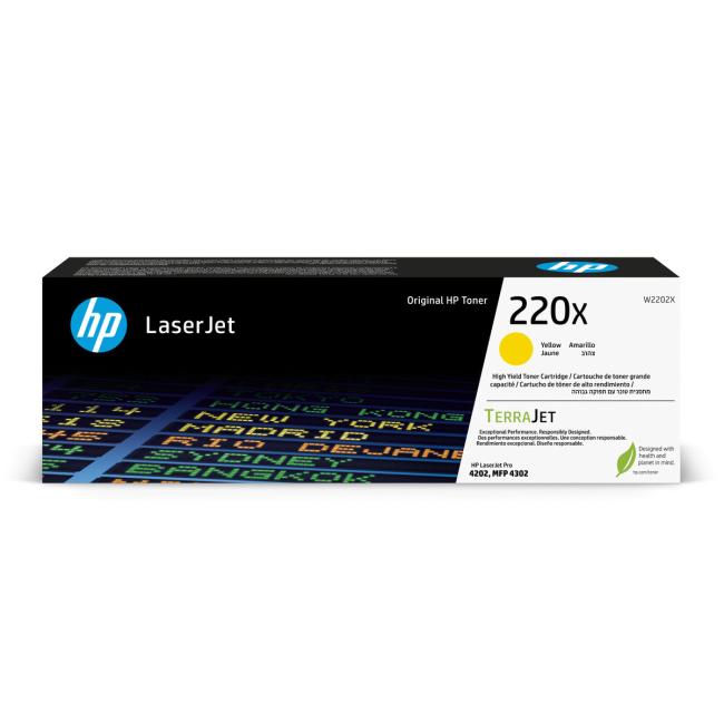 Toner HP 220X Yellow Original LaserJet (5.500 str.)