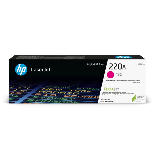 Originálny toner HP 220A Purpurová LaserJet (1 800 str.