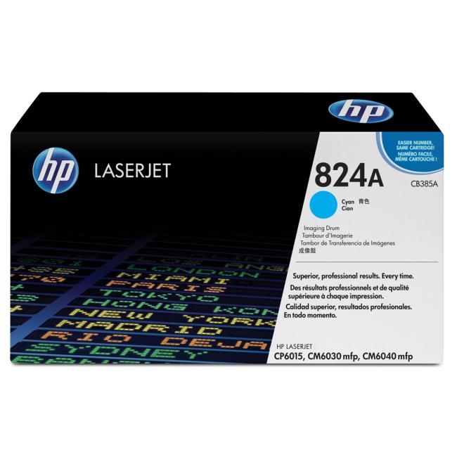 Obrazový valec HP CB385A HP 824A pre Color LaserJet CP6015/ CM6040 azúrová (23 000 str.)