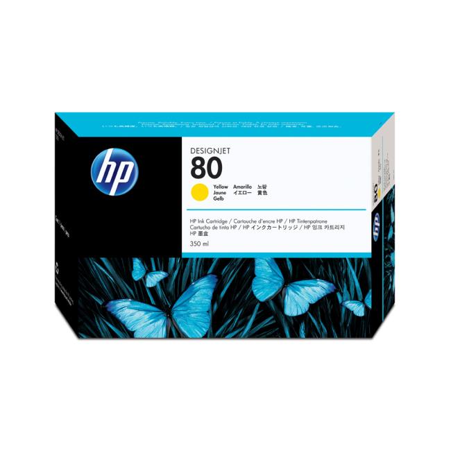 [HP484800] Ink cartridge HP C4848A HP 80 yellow (350 ml) for Designjet 1000