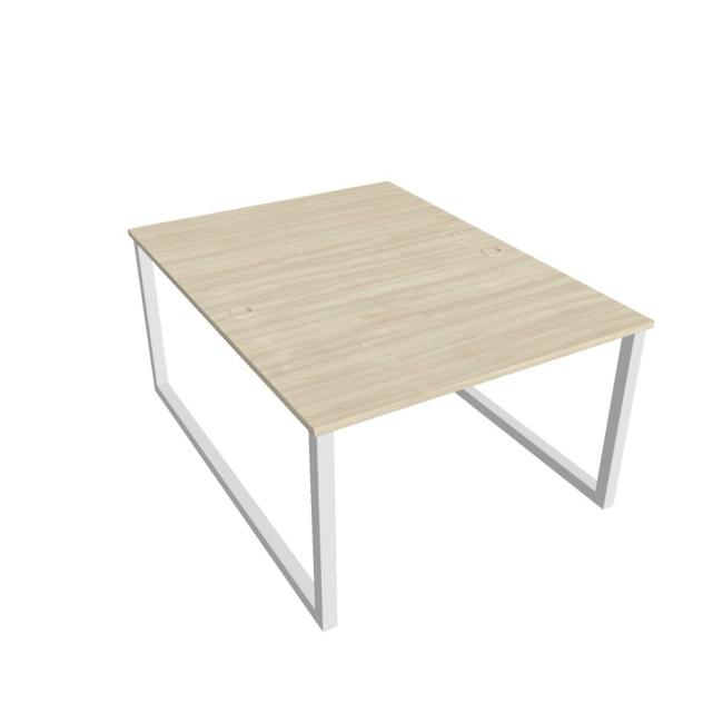 Work table UNI O, 120x75.5x160 cm, agate/white