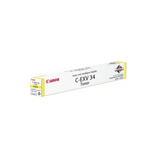 [CA012749] Toner Canon C-EXV34 yellow (19.000 str.) pre iRAC2020L/iRAC2020i/iRAC2030L/iRAC2030i