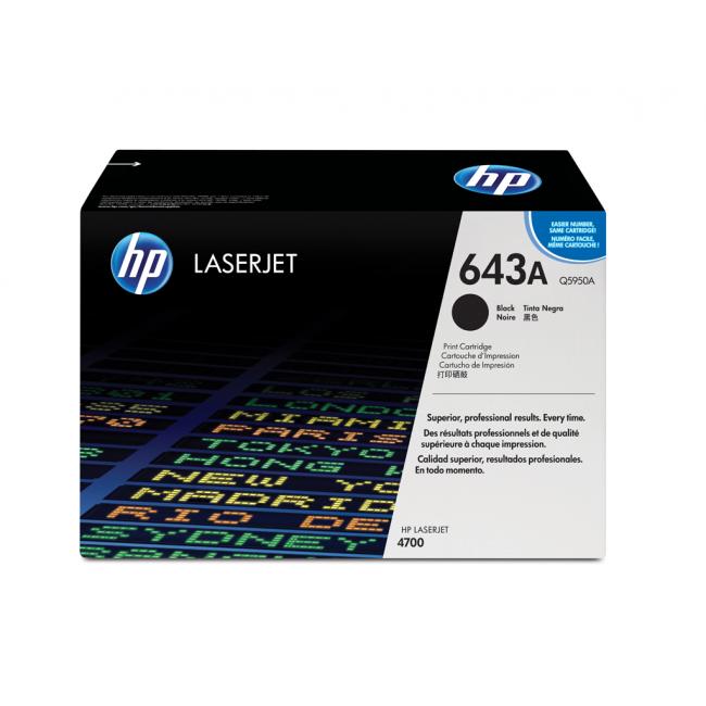 [HP595011] Toner HP Q5950A HP 643A black (11.000 str.) pre Color LaserJet 4700
