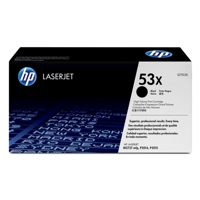 Toner HP Q7553X HP 53X black (7.000 str.) pre LaserJet P2014/P2015/M2727