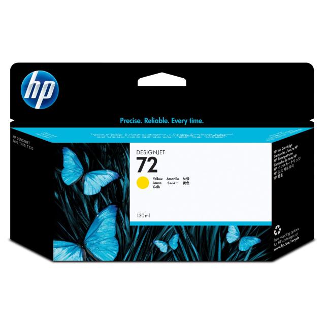 Ink cartridge HP C9373A HP 72 yellow (130 ml) for DesignJet T610/T620/T790/T770