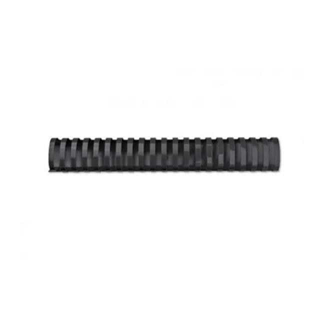 [HR450010] Plastic combs 45 oval black (50)