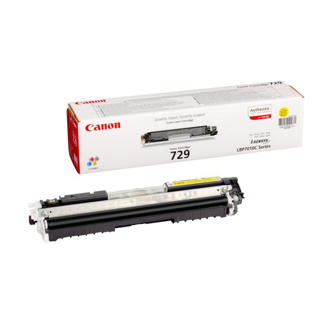 [CA017507] Toner Canon CRG-729 yellow (1.000 str.) pre LBP7010C/7018C