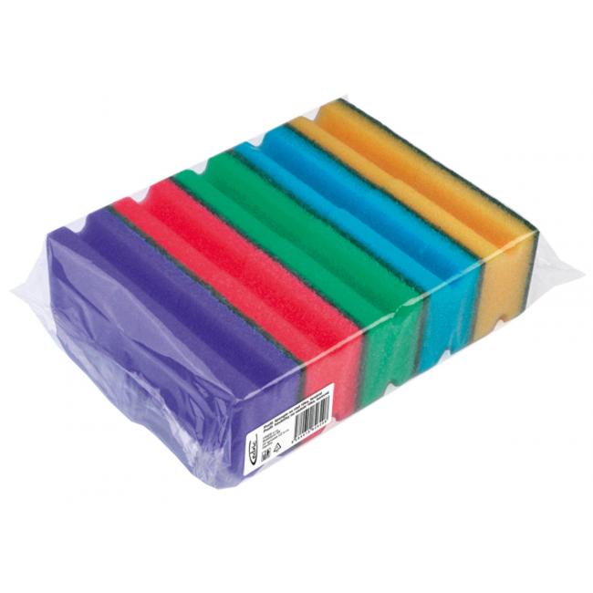 [HY000910] Tvarovaná farebná hubka na riad 10 kusov