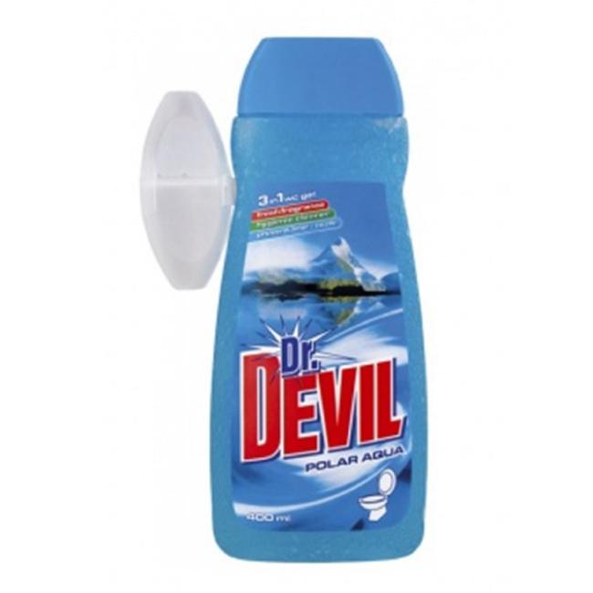 [HY010555] Dr.Devil WC hanging gel 400 ml - Polar Aqua 3in1