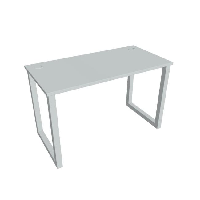 UNI O desk, 120x75.5x60 cm, gray/grey