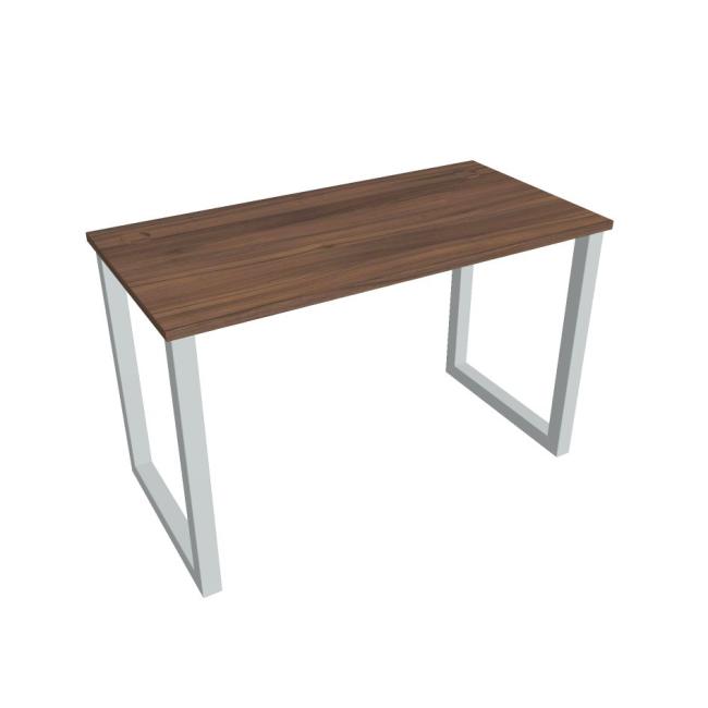 UNI O desk, 120x75.5x60 cm, walnut/grey
