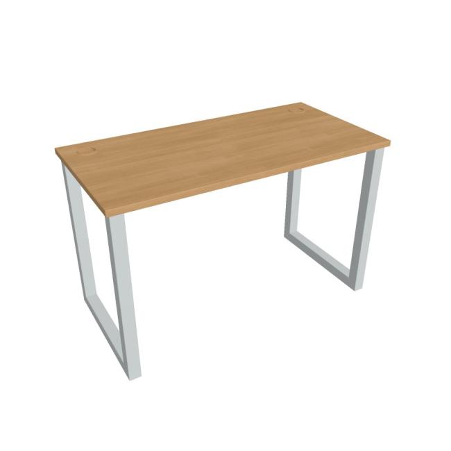 UNI O desk, 120x75.5x60 cm, oak/grey