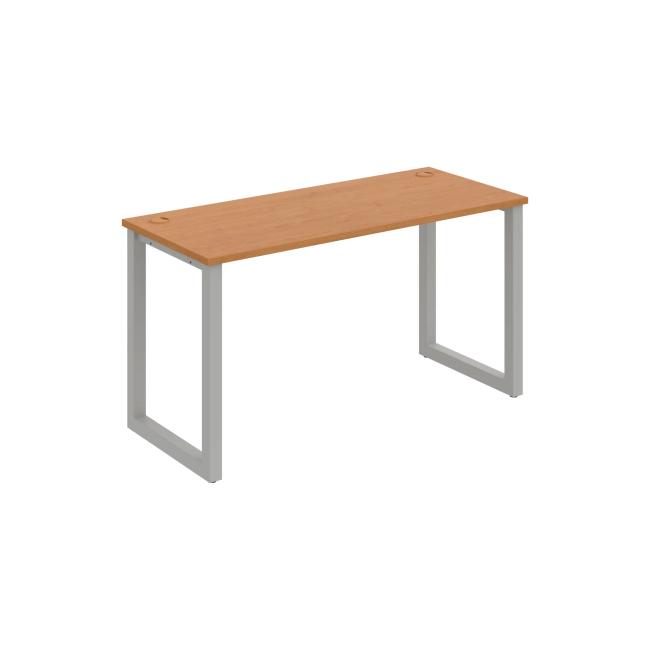 Work table UNI O, 140x75.5x60 cm, alder/grey