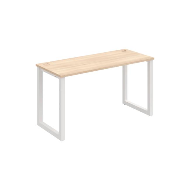 Work table UNI O, 140x75.5x60 cm, agate/white