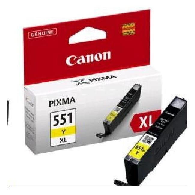 Ink cartridge Canon CLI-551 Y for MG 5450/6350/iP7250 yellow XL (500 pages)