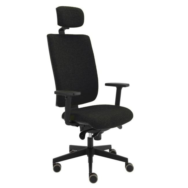 [AB201801] Kent Boss office chair, E-SY, black