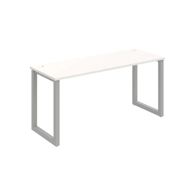 UNI O desk, 160x75.5x60 cm, white/grey