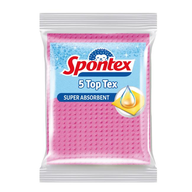 [HY042164] Sponge towel Spontex 5 Top Tex 5 pieces