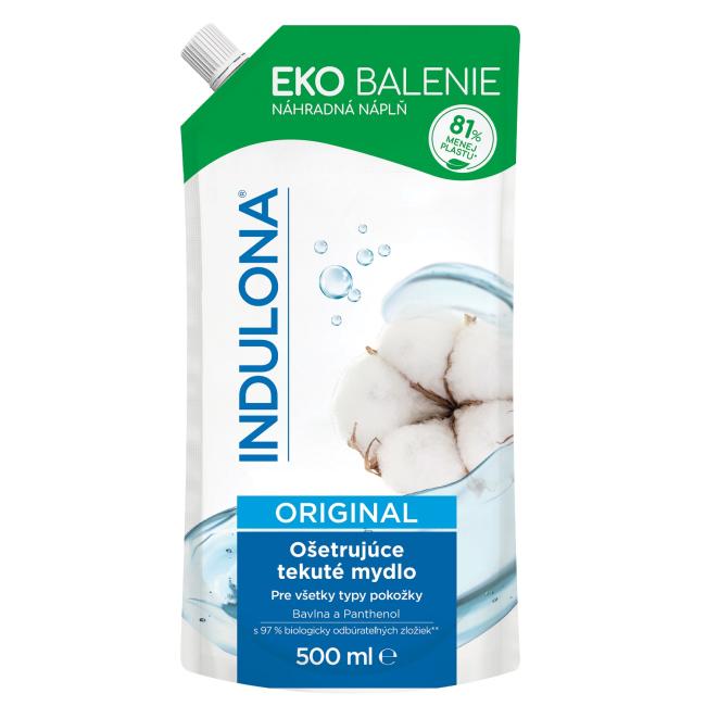 [HY047347] Tekuté mydlo INDULONA náhradná náplň 500ml Originál