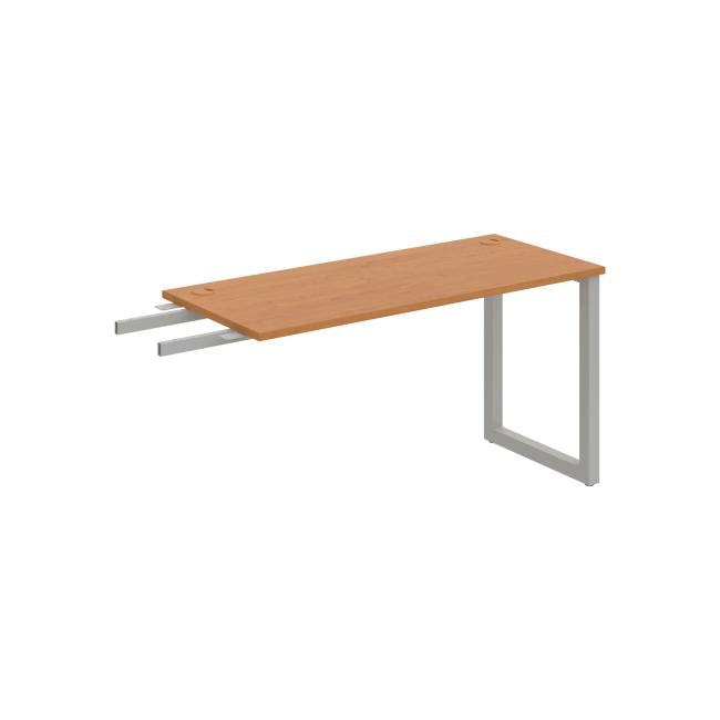 Work table UNI O, vertical chain, 140x75.5x60 cm, alder/grey