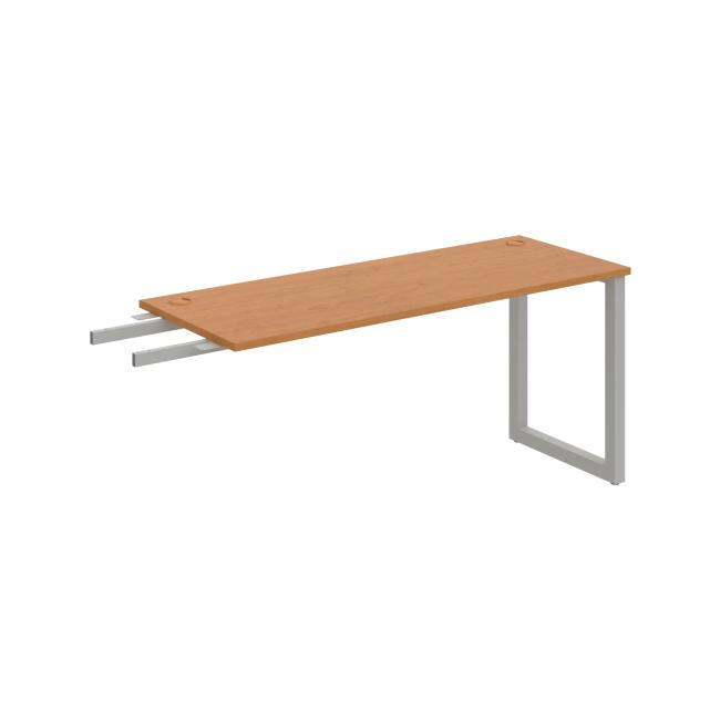 Work table UNI O, vertically chained, 160x75.5x60 cm, alder/grey