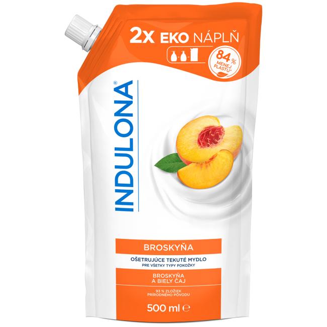 [HY054503] Liquid soap INDULONA refill 500 ml Broskyňa
