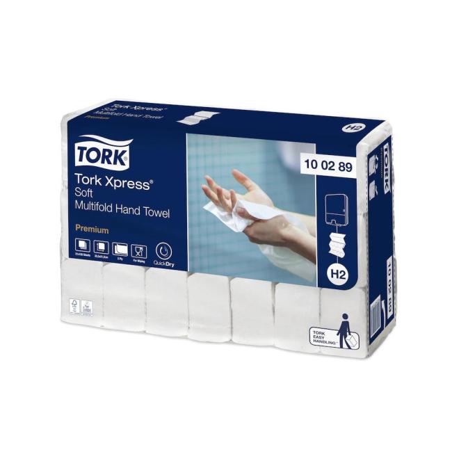 Paper towels folded ZZ 2-layer. TORK Xpress Multifold fine (21 pack. x 150 pieces)