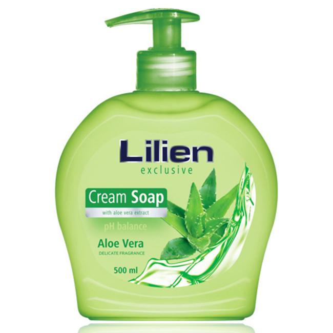 [HY126913] Lilien cream liquid soap 500 ml Aloe vera