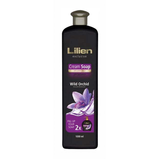 Lilien cream liquid soap 1l Wild orchid