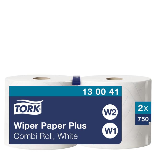 Paper towels in a 2-layer roll. TORK white W1/W2 (2 pcs.)