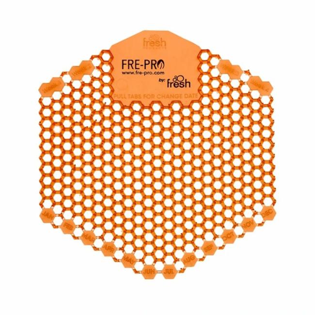 [HY155221] Urinal strainer Fre-Pro WAVE 3D - Mango (orange) 1 pc