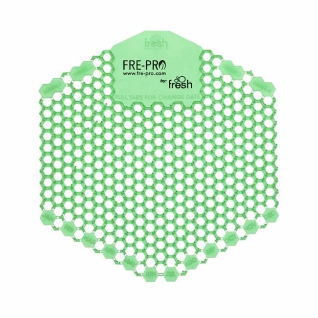 Sitko na pisoár Fre-Pro WAVE 3D - Uhorka melón (zelená) 1 ks