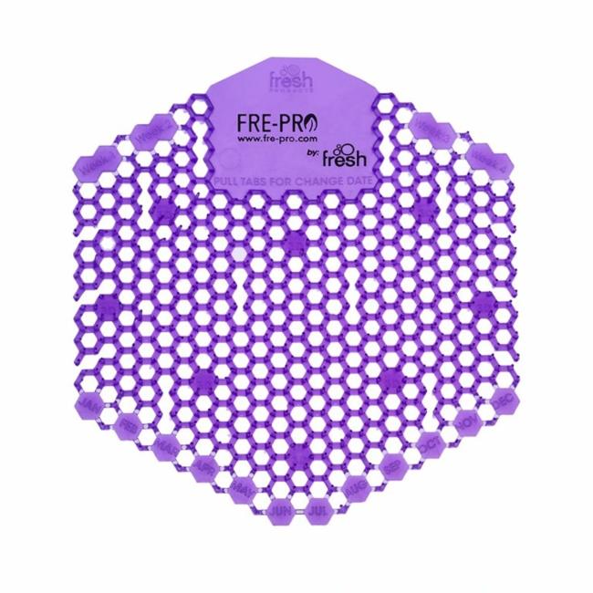 [HY155224] Urinal strainer Fre-Pro WAVE 3D - Lavender (purple) 1 pc