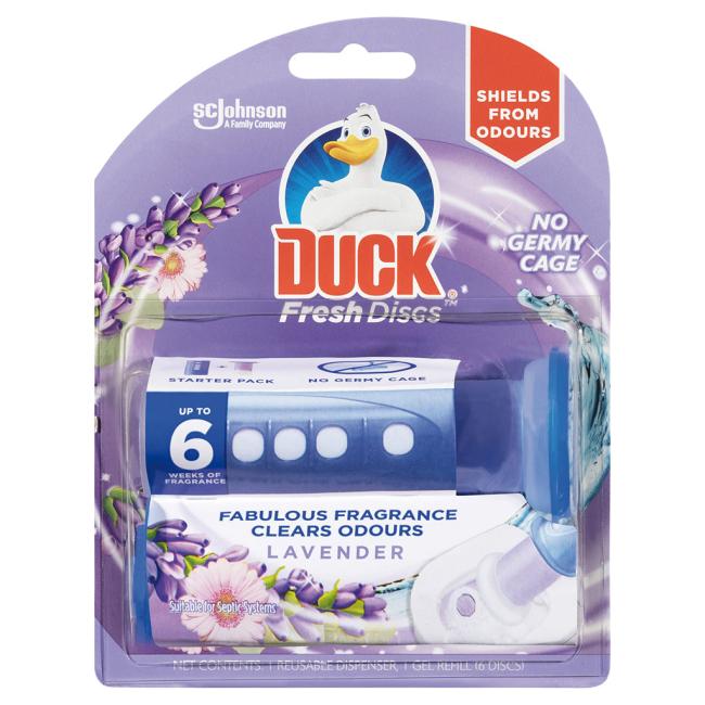 DUCK Fresh Discs toilet gel 36 ml Lavender