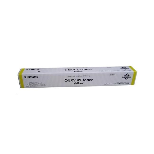 Toner Canon C-EXV 49Y žltý (19 000 str.) pre iRAC3320/AC3325i/AC3330i
