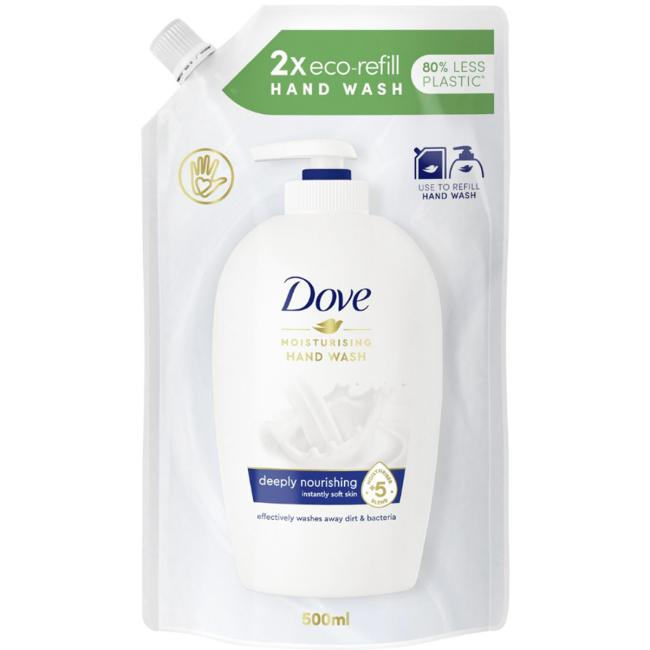 Dove liquid cream soap refill 500 ml