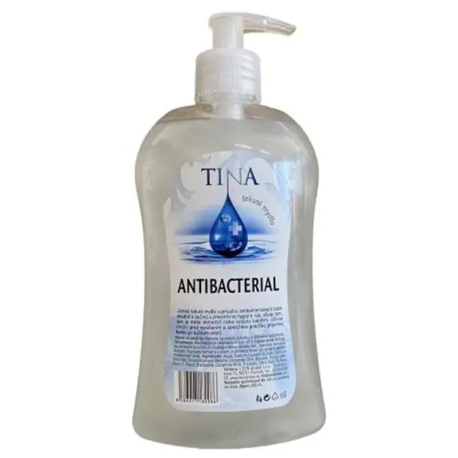 Tina liquid soap with dispenser 500 ml - Antibacterial