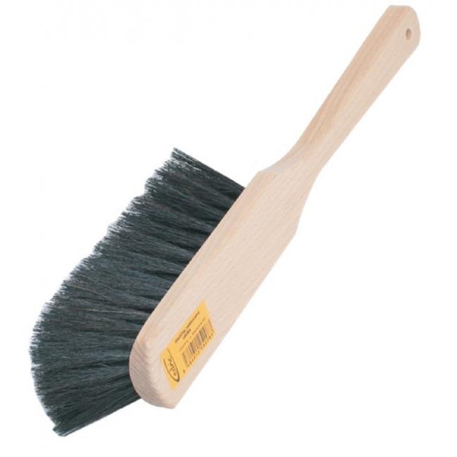 [HY252080] Neleštená drevená metla s prírodným vlasom (konská srsť)