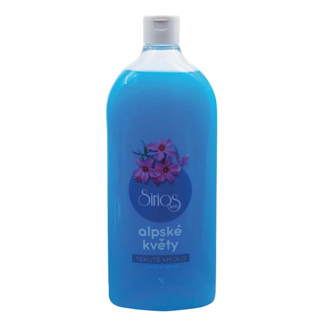 Sirios Herb liquid soap 1 l - Alpine flowers