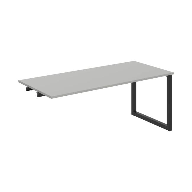 [ON919462] Conference table UNI O, late. chain, 180x75.5x80 cm, grey/black