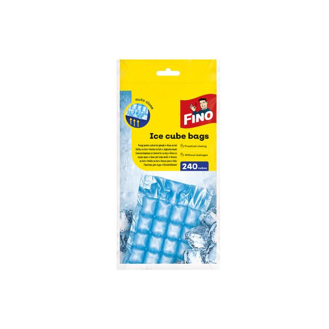 Ice bags Auto Close 25 mic. 240 pieces of cubes