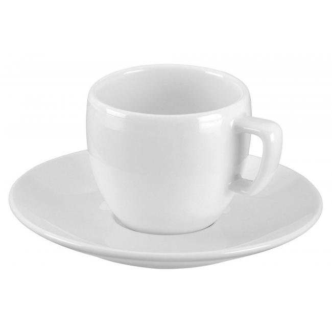 [HY387120] Šálky s podšálkami CREMA na espresso 75ml 6 ks