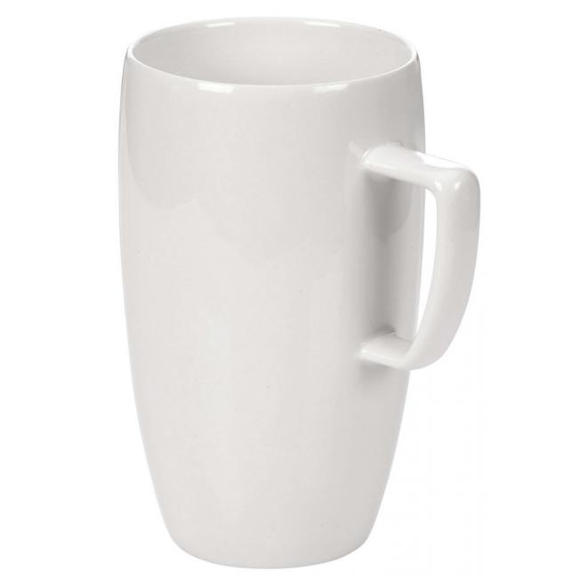 [HY387136] CREMA porcelain mugs for latte 500ml 6 pcs