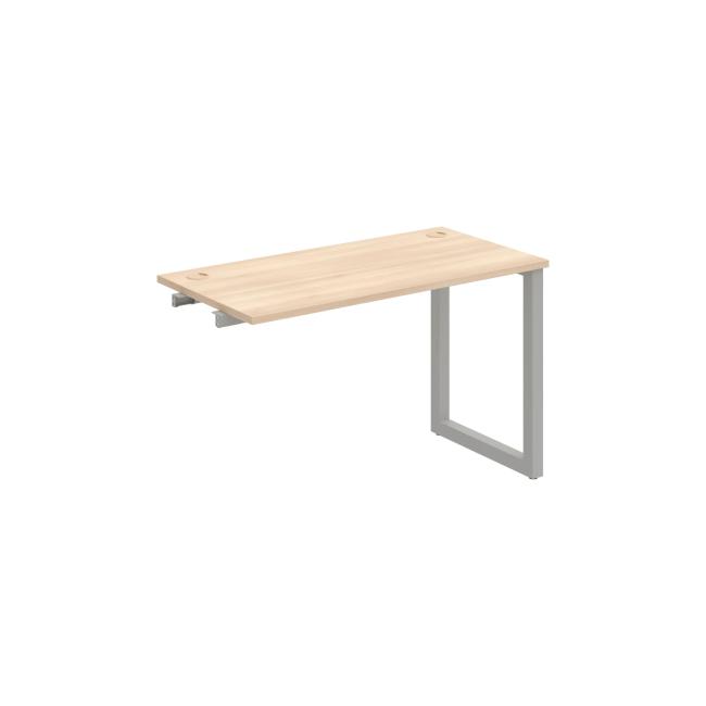 Work table UNI O, extendable. chain, 120x75.5x60 cm, agate/grey