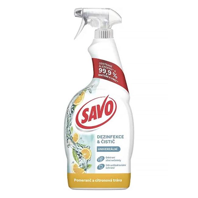 [HY391253] Savo chlorine-free multipurpose spray with sprayer 700 ml orange