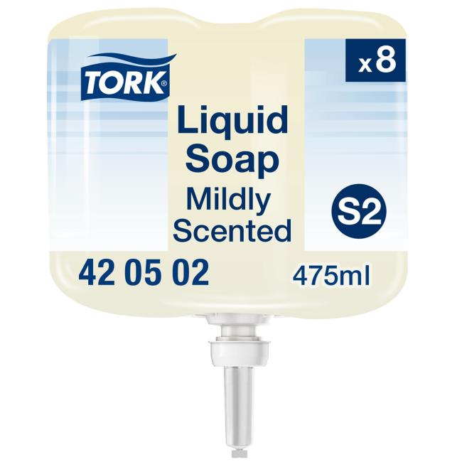 [HY421502] TORK mild liquid soap 475 ml for mini dispenser TORK Elevation light yellow S2