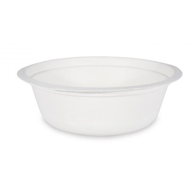 Bowl round BIO sugar cane 500 ml (50 pcs)