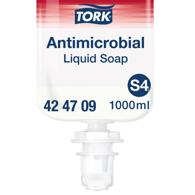 [HY424709] Tekuté mydlo TORK antimikrobiálne na ruky S4 1000ml